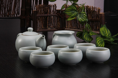德化陶瓷特惠茶具套裝 簡約亞光釉下的品質之選